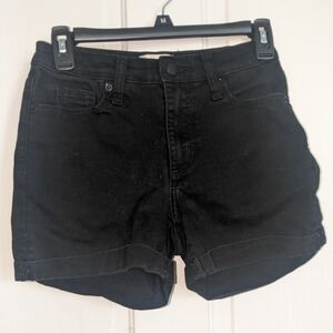 Women's black shorts
